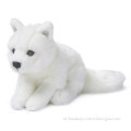 soft pure white dog plush toy for 2015